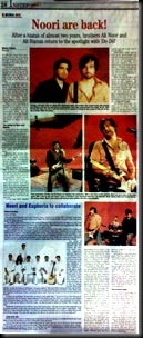Noori are back!- THE NEWS INSTEP TODAY Article