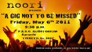 noori presents: A Gig ‘Not To Be Missed’ — 6th May @ PACC, Karachi